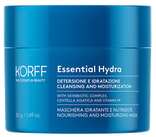 KORFF Essential Hydra veido kaukė, 50 ml