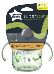 TOMMEE TIPPEE Weaning Sippee, 4m+, green mācību krūzīte, 190 ml