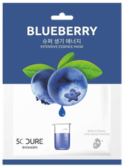 5C CURE Blueberry sejas maska, 1 gab.