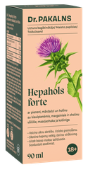 DR. PAKALNS HepaHols Forte pilieni, 90 ml