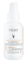 VICHY Capital Soleil UV-Age SPF 50+ tonēts fluīds, 40 ml