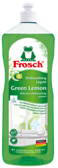 FROSCH Liquid Green Lemon trauku mazgāšanas līdzeklis, 1000 ml