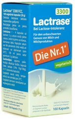 LACTRASE   3300 FCC kapsulas, 100 gab.