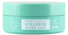 VICTORIA BEAUTY Hyaluron Hydra Shot acu spilventiņi, 60 gab.