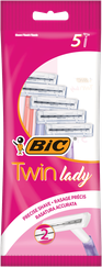 BIC 2 Twin Lady skuveklis, 5 gab.