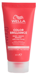 WELLA PROFESSIONALS Invigo Color Brilliance Fine/Normal maska matiem, 30 ml