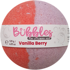 BUBBLES Vanilla Berry bumba vannai, 120 g