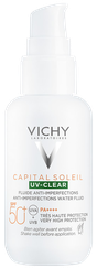 VICHY Capital Soleil UV-Clear SPF 50+ fluīds, 40 ml