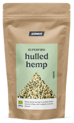 ICONFIT Organic Hulled Hemp  sēklas, 200 g