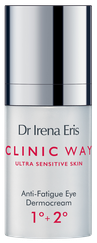CLINIC WAY  1+2 Hyaluronic acu krēms, 15 ml