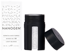 NANOGEN Keratin Light Blonde matu šķiedras, 15 g