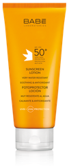 BABE Sunscreen SPF50+ saules aizsarglīdzeklis, 200 ml