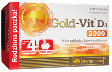 OLIMP LABS Gold - Vit D3 2000  tabletės, 120 vnt.