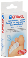 GEHWOL P-Gel Hammerzehen G aizsargpolsteris pirkstam, 1 gab.