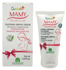 NATURA HOUSE Cucciolo Mamy nomierinošs mitrinošs krēms krūšu galu kopšanai, 50 ml