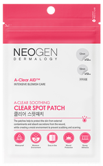 NEOGEN Dermalogy A-Clear Soothing Clear Spot Patch pretiekaisuma plāksteri, 24 gab.