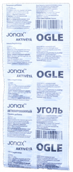 JONAX Aktivētā Ogle tabletes, 10 gab.