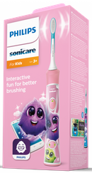 PHILIPS Sonicare KIDS (rozā) HX6352/42 elektriskā zobu birste, 1 gab.