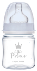 CANPOL BABIES Anti-colic PP Easy Start Royal Baby Blue pudelīte, 120 ml