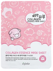ESFOLIO Pure Skin Collagen Essence auduma sejas maska, 1 gab.
