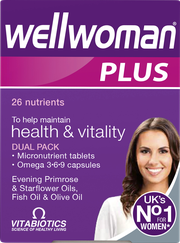 WELLWOMAN  Omega 3-6-9 moterims tabletės + kapsulės, 56 vnt.