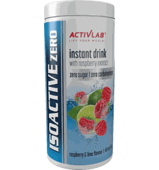 ACTIVLAB Iso Active Zero Raspberry-lime pulveris, 225 g