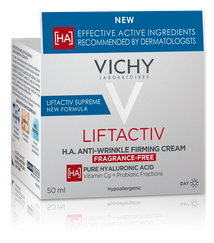 VICHY Liftactiv H.A. Anti-Wrinkle Firming sejas krēms, 50 ml
