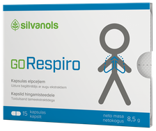 GORESPIRO Ar augu ekstraktiem kapsulas, 15 gab.