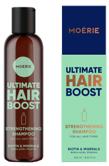 MOERIE Ultimate Hair Boost Strengthening šampūnas, 250 ml