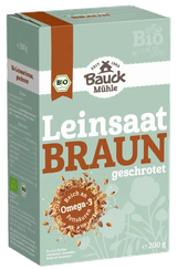 BAUCK HOF linsēklas sasmalcinātas, 200 g