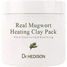 DR.HEDISON Real Mugwort Heating Clay sejas maska, 265 ml