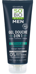 SO BIO ETIC Men Ar Vetivēriju dušas želeja, 200 ml