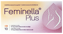 FEMINELLA  Plus vaginālās ovulas, 10 gab.