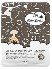 ESFOLIO Pure Skin Volcanic Ash Essence auduma sejas maska, 1 gab.