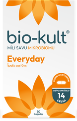 BIO-KULT Everyday žarnyno mikrofloros balansui kapsulės, 30 vnt.