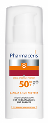 PHARMACERIS Capilar & Sun Protect SPF 50+ sejas krēms, 50 ml