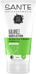 SANTE Balance With Organic Aloe and Almond Oil ķermeņa losjons, 150 ml