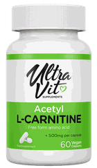 VPLAB Acetyl L-Carnitine kapsulas, 60 gab.