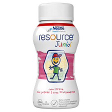 NESTLE Resource Junior ar zemeņu garšu, 200 ml, 4 gab.