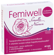 FEMIWELL tabletes, 60 gab.