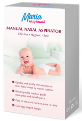 MARIA Easy Breath manuālais deguna aspirators, 1 gab.
