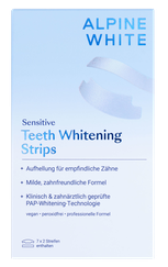 ALPINE WHITE Whitening Sensitive zobu balināšanas plāksnītes, 7 gab.