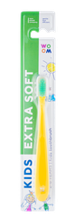 WOOM Kids Extra Soft zobu birste, 1 gab.