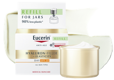 EUCERIN Hyaluron Filler + Elasticity, SPF 30, Refill sejas krēms, 50 ml