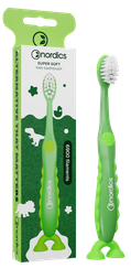 NORDICS Super Soft 2+ Green zobu birste, 1 gab.