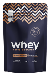 PULS NUTRITION Whey Protein Double Chocolate Low Lactose milteliai, 350 g