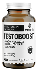 ECOSH Testoboost kapsulės, 90 vnt.