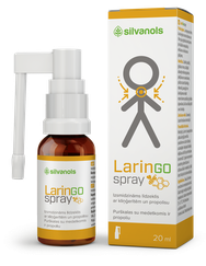 LARINGOSPRAY kaklam aerosols, 20 ml