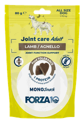 FORZA10 Monosnack Joint Care Adult Jērs, Suņiem gardumi, 80 g
