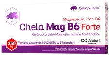 OLIMP LABS Chela-Mag B6 Forte kapsulas, 60 gab.